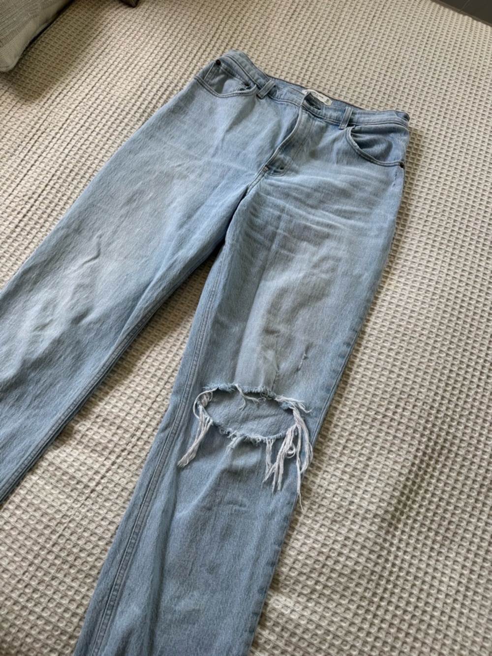 Abercrombie & Fitch 90s Straight Ultra High Rise Jeans